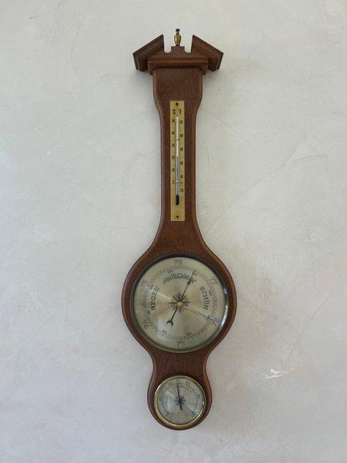Retro weersinstrument – Luchtdruk, temperatuur,, Antiek en Kunst, Curiosa en Brocante