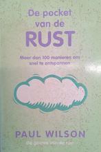 De Pocket Van De Rust 9789041760685 Paul Wilson, Boeken, Psychologie, Gelezen, Paul Wilson, Verzenden