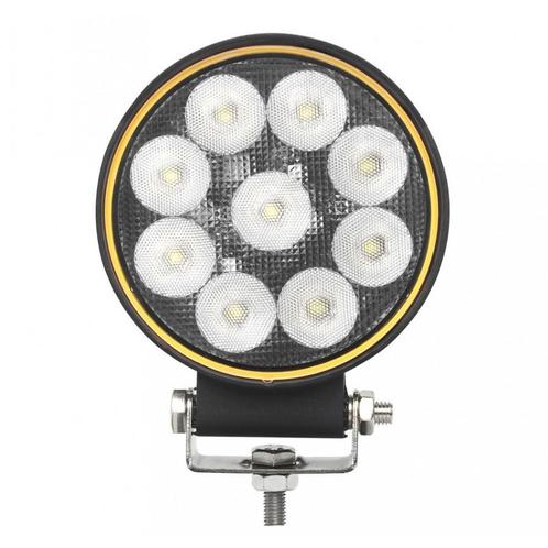 Werklamp Rond LED - 20 Watt - Ledlamp - 9 LEDS - 12/24 Volt, Doe-het-zelf en Verbouw, Bouwverlichting, Overige typen, Nieuw, Minder dan 50 watt