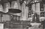 OOSTHUIZEN EN HOBREDE - Preekstoel van (1664) in monument..., Verzamelen, Ansichtkaarten | Nederland, Verzenden, Gelopen