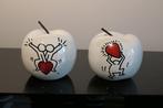 RichART - Lot de 2 pommes en hommage à Keith Haring - L