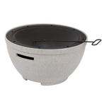 Vuurschaal | Perel | Ø 47 x 25 cm (Grijs), Tuin en Terras, Vuurschalen, Verzenden, Nieuw