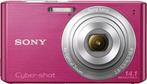 Sony Cyber-Shot DSC-W610 Digitale Compact Camera - Roze, Verzenden, Zo goed als nieuw