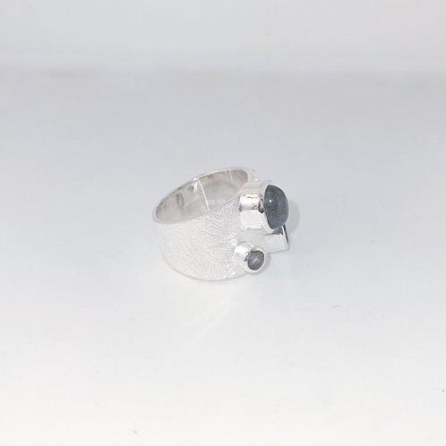 Zonder Minimumprijs - Ring Zilver - 4.00ct. tw. -, Sieraden, Tassen en Uiterlijk, Ringen