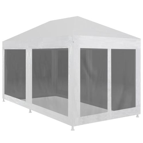 Partytent met 6 mesh zijwanden 6x3 m (3x6 meter) (3x6 meter), Tuin en Terras, Partytenten, Partytent, Nieuw, 2 meter of meer, Verzenden