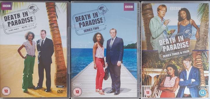Death in Paradise series 1-4               Gratis verzenden, Cd's en Dvd's, Dvd's | Tv en Series, Zo goed als nieuw, Boxset, Vanaf 12 jaar