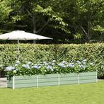 vidaXL Plantenbak Pastelgroen 480 x 50 x 45 cm, Verzenden, Minder dan 60 cm, Nieuw, Metaal