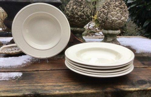 Wedgwood - Bord (6) - Edme diepe borden - Queens ware -, Antiek en Kunst, Antiek | Meubels | Tafels
