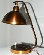 Bureaulamp - Koper, Messing, Zinklegering - Bauhaus - H 36, Antiek en Kunst