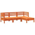 Tuinbank Grenen Wasbruin - Retourdeal! Nu 35% Korting, Tuin en Terras, Tuinbanken, Ophalen of Verzenden, Nieuw, Hout