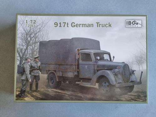 IBG Models 72061 917t German Truck 1:72, Hobby en Vrije tijd, Modelbouw | Auto's en Voertuigen, Verzenden