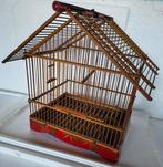 Scandinavisch design Vogelkooi - Kersenhout, Antiek en Kunst