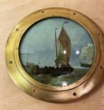 Maritieme objecten - Gegoten messing- Authentieke