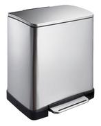 EKO pedaalemmer E-cube 20 ltr EKO, mat RVS, Verzenden