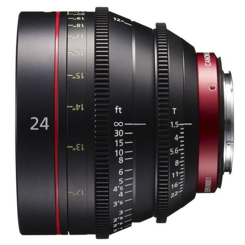 Canon CN-E 24mm T1.5 L F objectief - Tweedehands, Audio, Tv en Foto, Fotografie | Lenzen en Objectieven, Overige typen, Zo goed als nieuw