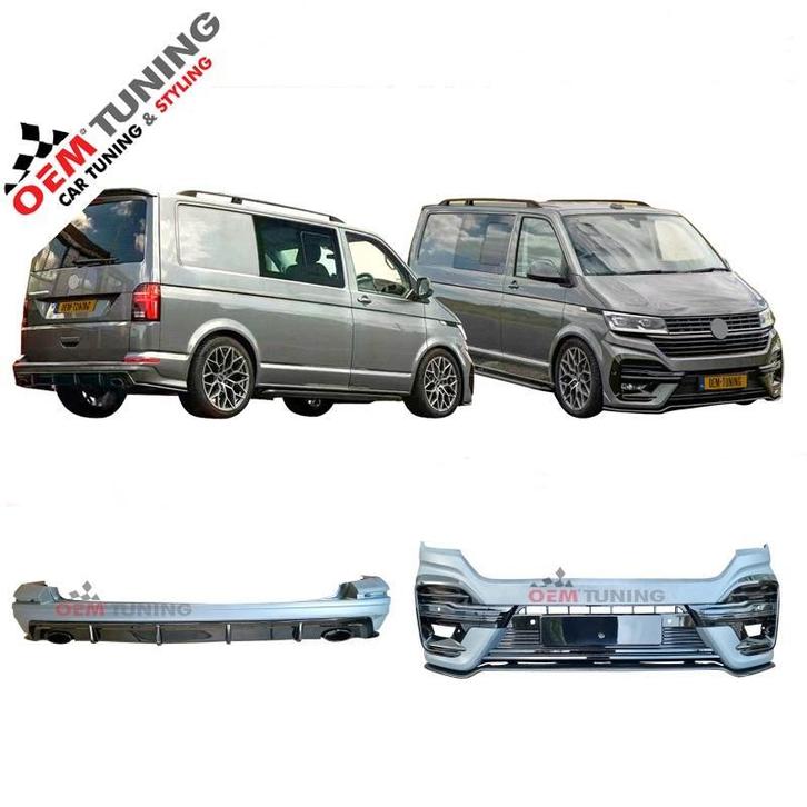 T6.1 Bodykit | 2019-2024 | Sport Edition |, Auto-onderdelen, Carrosserie en Plaatwerk, Nieuw, Volkswagen, Voor, Achter, Ophalen of Verzenden