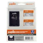 Jupio Kit: 2x Battery NP-BX1 + Comp.USB Double-Sided Charger, Nieuw, Ophalen of Verzenden