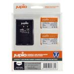 Jupio Kit: 2x Battery NP-BX1 + Comp.USB Double-Sided Charger, Ophalen of Verzenden, Nieuw