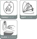 Tiger Tulsa - WC bril U-vorm - Toiletbril met deksel - Soft, Verzenden, Nieuw