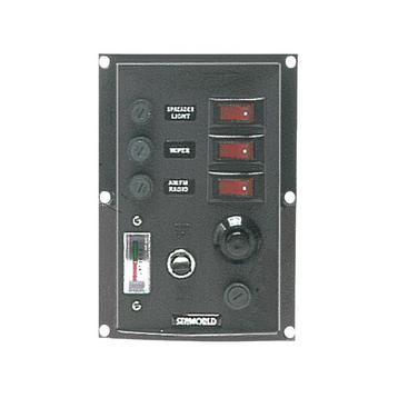 Nylon Control Paneel 3 Schakelaars met Horn en Voltmeter beschikbaar voor biedingen