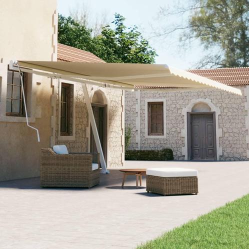vidaXL Luifel vrijstaand handmatig uittrekbaar 500x300 cm, Tuin en Terras, Zonneschermen, Nieuw, Verzenden
