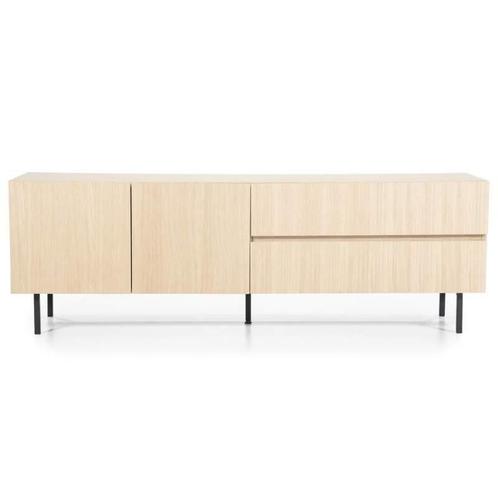 TV-Meubel Thomas - 170cm - Naturel - 95960 - tv-meubels, Huis en Inrichting, Kasten | Buffetkasten, Nieuw, Overige materialen