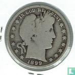 Verenigde Staten ½ dollar 1899 (O), Postzegels en Munten, Munten | Amerika, Verzenden, Losse munt, Goud