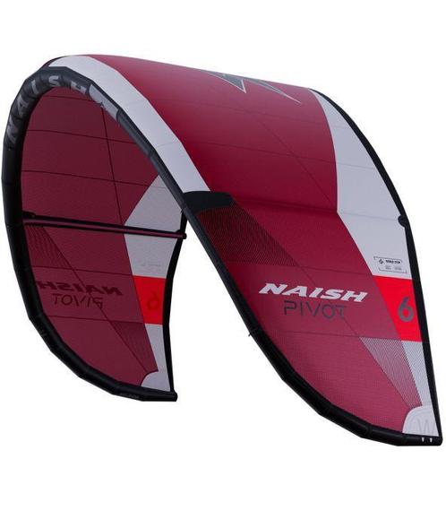 NAISH PIVOT 2025 USED! BURGUNDY  8m, Watersport en Boten, Wingsurfen, Nieuw, Verzenden