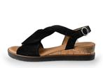 Gabor Sandalen in maat 39 Zwart | 10% extra korting, Verzenden, Zwart, Gabor, Sandalen of Muiltjes