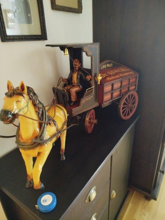 Figuur - polyresin, Hout, Antiek en Kunst, Curiosa en Brocante