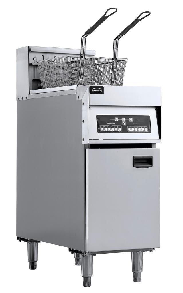 Combisteel Horeca Friteuse | 2x 12.5L | 400v | Aftapkranen |, Zakelijke goederen, Horeca | Keukenapparatuur, Nieuw in verpakking