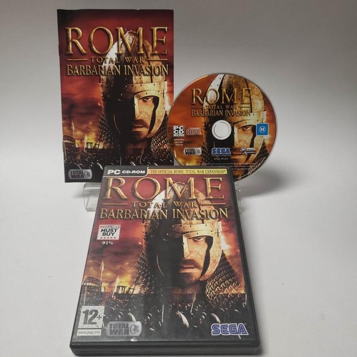 Rome Total War Barbarian Invasion PC, Spelcomputers en Games, Games | Pc, Ophalen of Verzenden