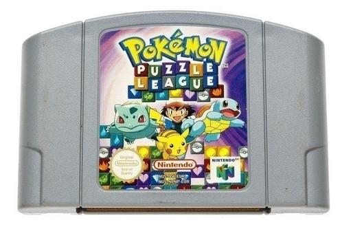 Pokemon Puzzle League [Nintendo 64], Spelcomputers en Games, Games | Nintendo 64, Zo goed als nieuw, Ophalen of Verzenden