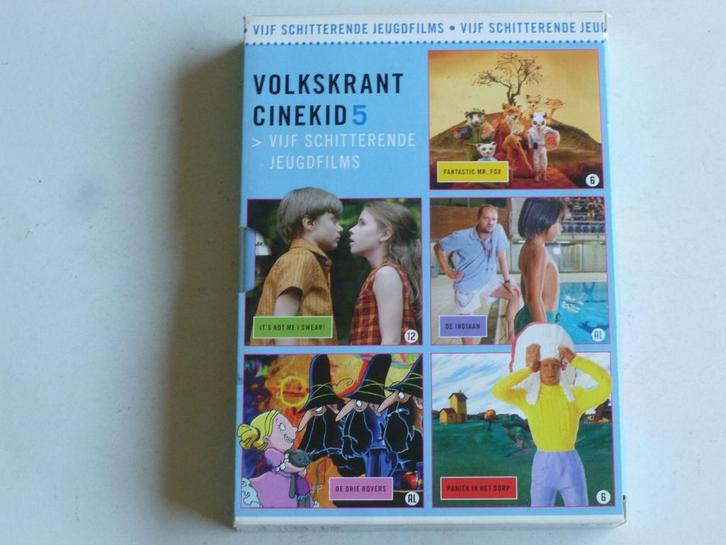Volkskrant - Cinekid 5 Jeugdfilms (5 DVD), Cd's en Dvd's, Dvd's | Kinderen en Jeugd, Zo goed als nieuw, Verzenden