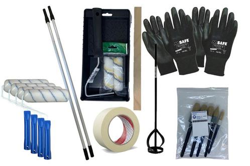 Wmm Ondersteunend Epoxy vloer verwerkingspakket, Doe-het-zelf en Verbouw, Gereedschap | Handgereedschap, Nieuw, Verzenden