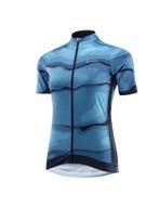 Loeffler fietsshirt korte mouwen W Bike Jersey FZ Barkly..., Kleding | Dames, Löffler, Verzenden, Zo goed als nieuw, Blauw