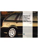 1996 BMW 3 SERIE TOURING BROCHURE NEDERLANDS, Boeken, Auto's | Folders en Tijdschriften, Nieuw, BMW, Author