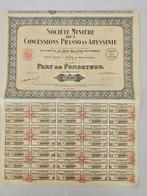 Verzameling van obligaties of aandelen - Société Minière des, Antiek en Kunst