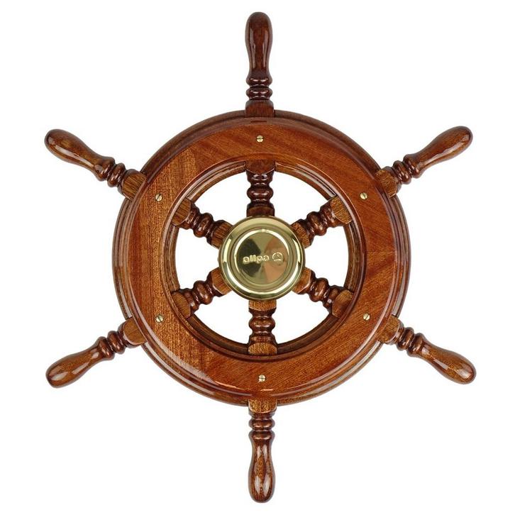 Allpa Stuurwiel Klassiek Type 2 Mahonie 37 - 49 - 65 cm-37 c, Watersport en Boten, Bootonderdelen, Nieuw, Ophalen of Verzenden