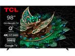 Tcl - MINI-LED 90-99 Ultra HD 4K TV - 98 inch, Audio, Tv en Foto, Televisies, Overige merken, Verzenden, Nieuw, 100 cm of meer