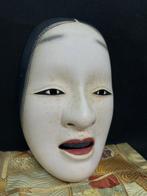 Noh masker - Hout, Tas met Noh-masker van hoge kwaliteit met