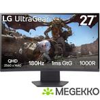 LG Ultragear 27GS60QC Quad HD 180Hz Curved VA Gaming Monitor, Computers en Software, Monitoren, Verzenden, Nieuw, LG