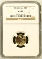 Gouden American Eagle 1/10 oz 2010 NGC MS70 gecertificeerd, Goud, Losse munt, Verzenden, Midden-Amerika