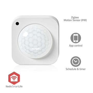 Zigbee 3.0 Smart Bewegingssensor | Wit - Incl. Batterij beschikbaar voor biedingen