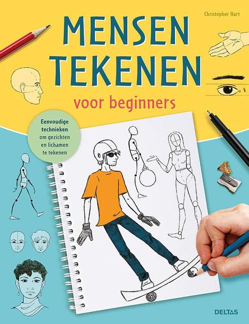 Mensen tekenen voor beginners 9789044760835 Christopher Hart, Boeken, Overige Boeken, Gelezen, Verzenden