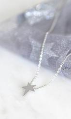 Orelia ketting kort met vallende ster zilverkleurig, Verzenden, Nieuw