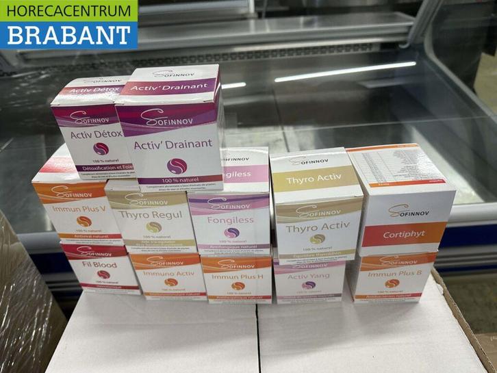 Partij Soffinov voedingssupplementen, afvalproducten en, Zakelijke goederen, Horeca | Overige, Ophalen of Verzenden