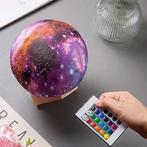 2dekans | Maanlamp - 15 CM - Paars - 18x15x15 cm, Huis en Inrichting, Ophalen of Verzenden, Zo goed als nieuw