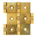 Kamerschermscharnier 60 x 32 messing, Doe-het-zelf en Verbouw, Hang- en Sluitwerk, Verzenden, Nieuw