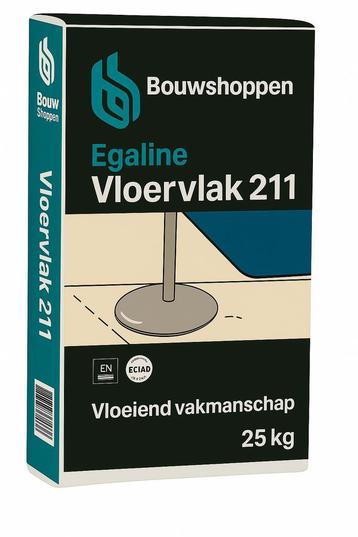 Bouwshoppen Vloervlak 211 zak á 25 kg beschikbaar voor biedingen